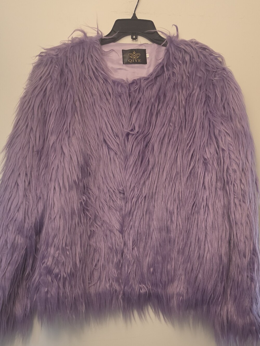 Purple Faux Fur Jacket - Plush Lavender Coat for Women
